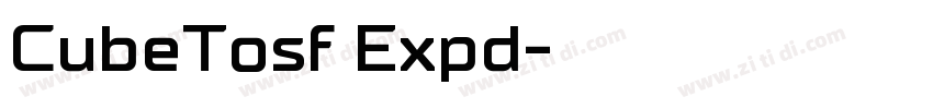 CubeTosf Expd字体转换